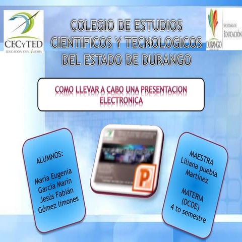 Presentaciones electronicas