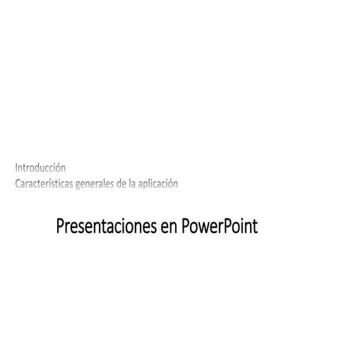 Presentaciones en power point