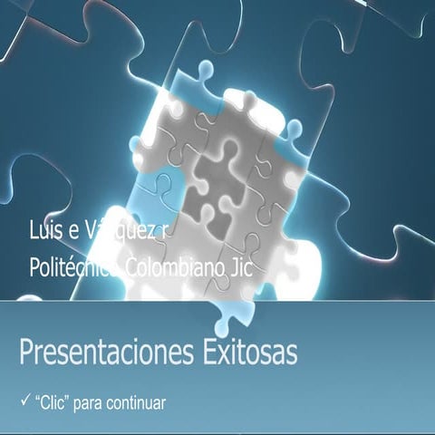 Presentacionesexitosas