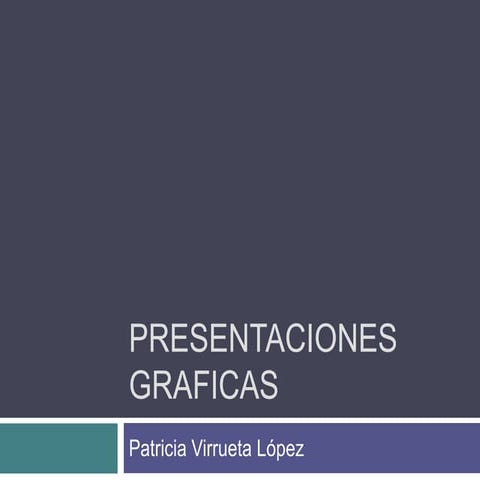 Presentaciones graficas