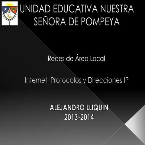  Presentaciones Internet, Protocolos Y Direcciones IP
