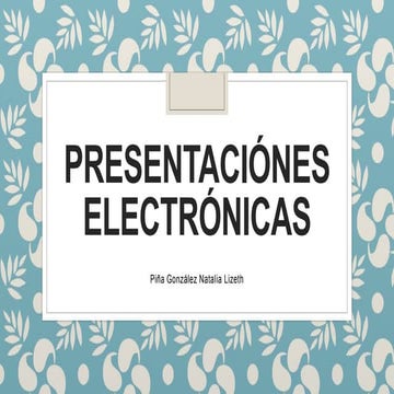 Presentaciones nat