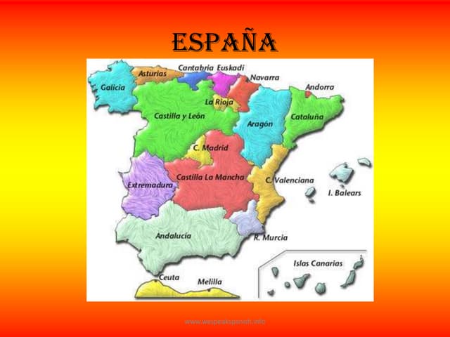  Presentación sobre España
