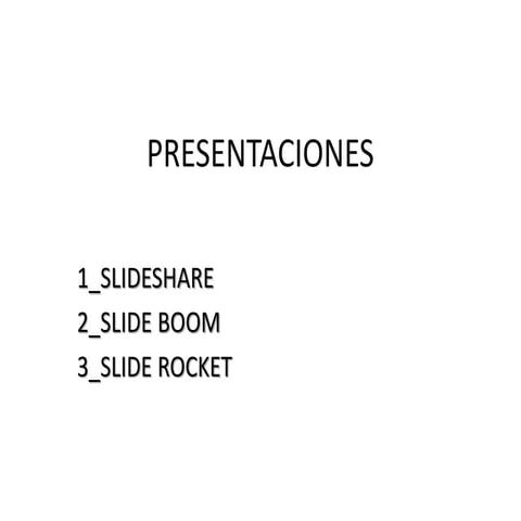 Aplicaciones para compartir informacion | PPTX