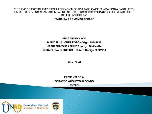 Presentacion estudio factibilidad_grupo_92_final