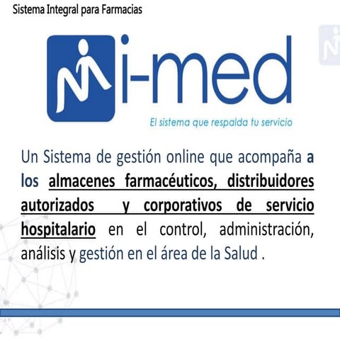 Presentacion farmacias distr y laboratorios