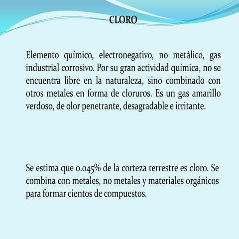 Presentacion fertirriego cloro