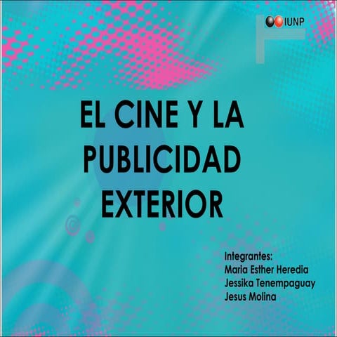 El cine y La publicidad exterior