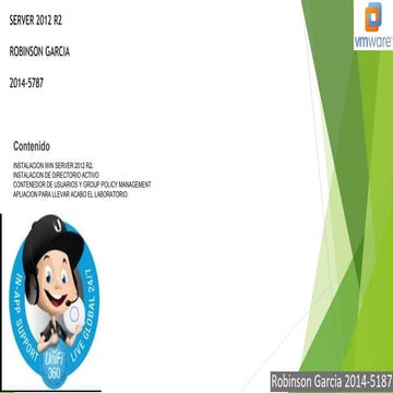 Presentación final instalación de roles