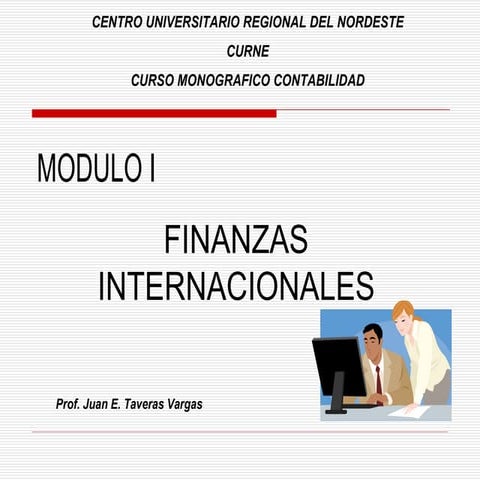 Presentacion Finanzas Internacionales | PPT