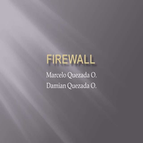 Presentacion Firewall