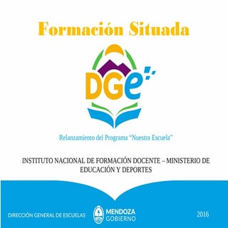 Formacion situada   2016