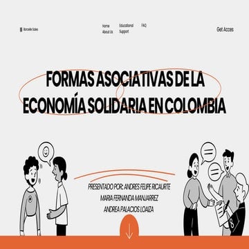 Formas Asociativas de la Economía Solidaria en Colombia: Cooperativas ...