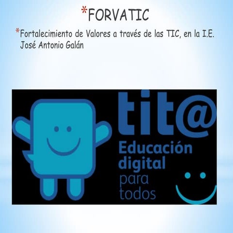 PROYECTO FORVATIC