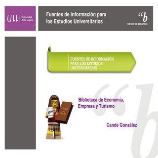 Presentacion fuentes de información...