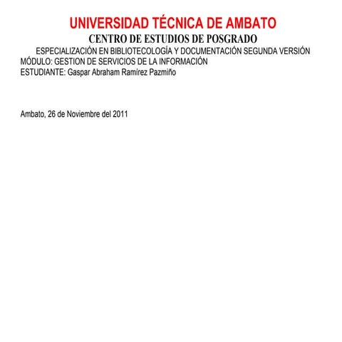 Presentación gaspar ramirez