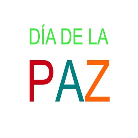 DIA DE LA PAZ 2011