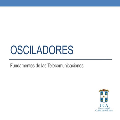 Osciladores