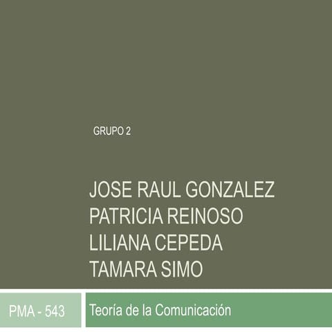 Presentacion grupo 2