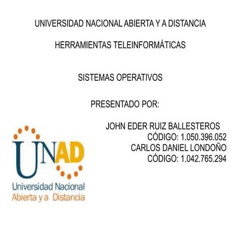 Presentacion grupo201