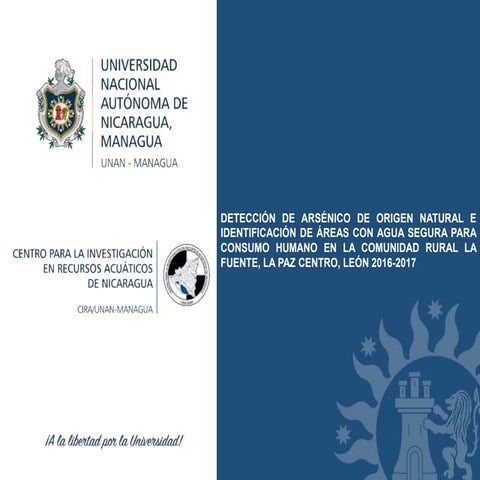 Luis Moreno, CIRA/UNAN Nicaragua