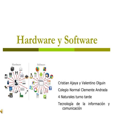 Presentacion hardware y software ajaya y olguin