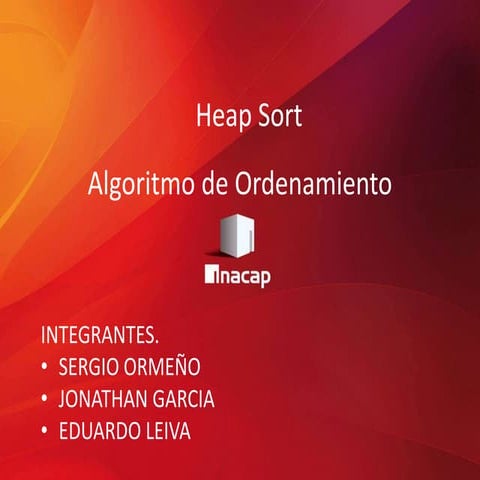 Presentacion Algoritmo heapsort