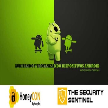 Troyanizando y Auditando Android - HoneyCON