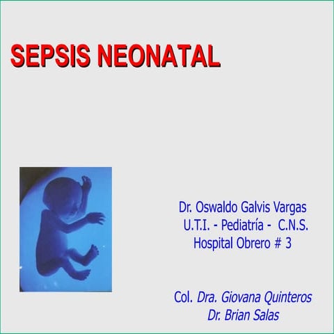 sepsis neonatal  cns.