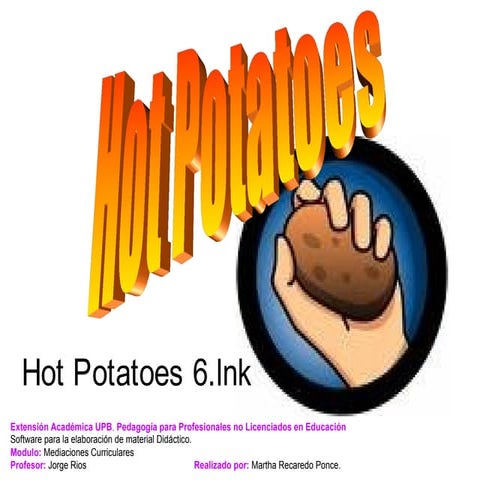 Presentacion hotpatates