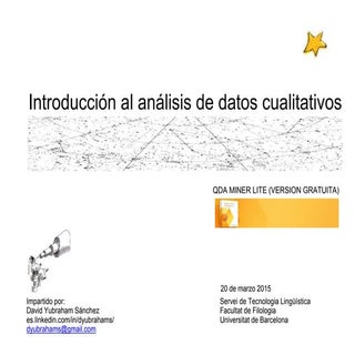 Introducción al análisis de datos c...