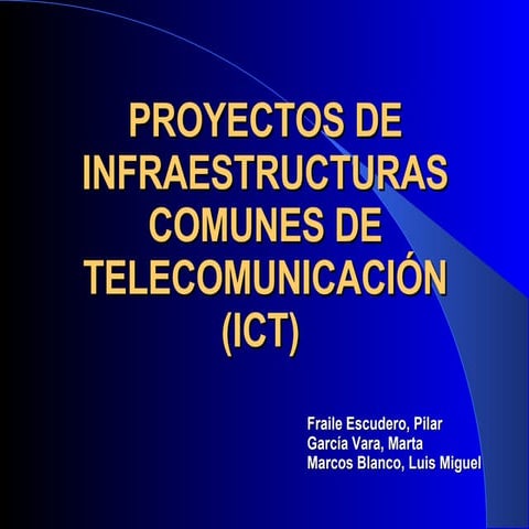 Proyectos ICT