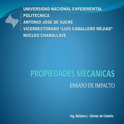 ENSAYO DE IMPACTO