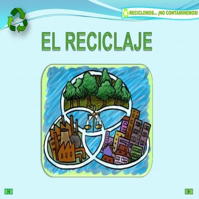el reciclaje