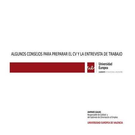 Universidad Europea Valencia colabora con SERVEF. Impulsa-t | PDF