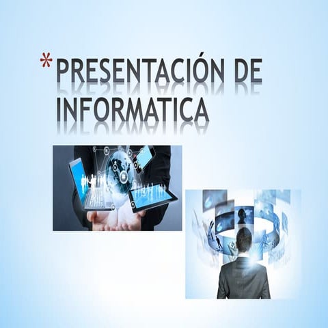 Presentacion informatica 9 | PPT