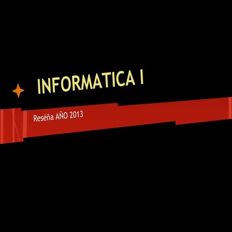 Presentacion informaticai