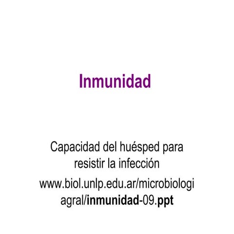 Inmunidad