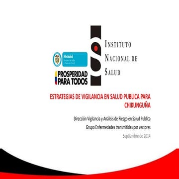 Presentacion instituto nacional de salud