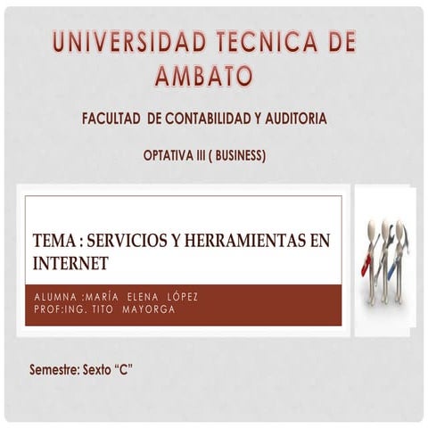 Presentacion internet servicios