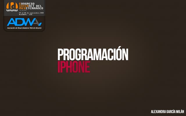 Presentación sobre desarrollo para ...