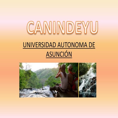 Canindeyu PPT Descarga Gratuita