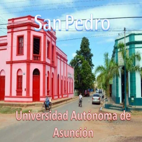 Conozca Departamento de San pedro 