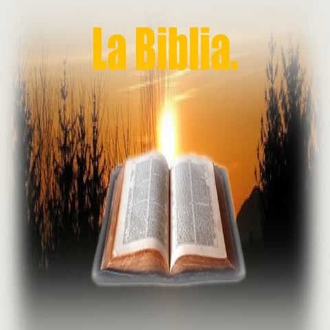 Presentacion la biblia.