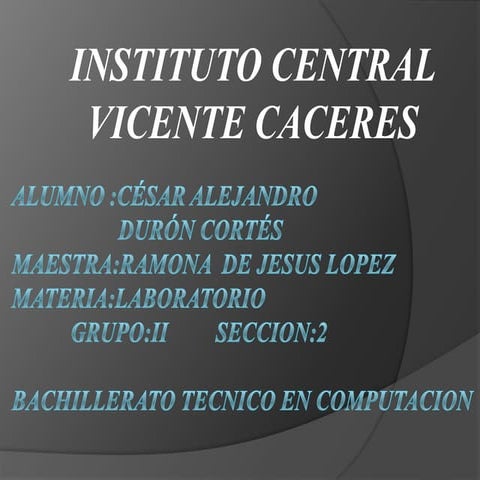 Presentación Laboratorio