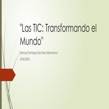 El Impacto Transformador de las TIC en Educación, Comunicación y ...