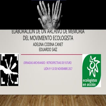 Proyecto Archivo digital de Ecologistas en Acción