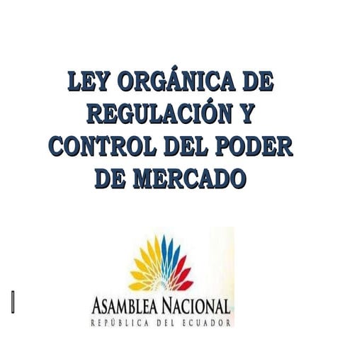 Socialización de la Ley que regula el mercado