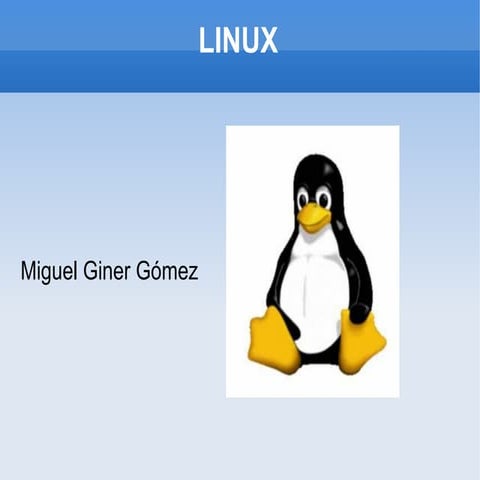 Presentacion Linux