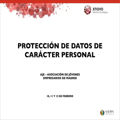 Protección de Datos de Carácter Personal